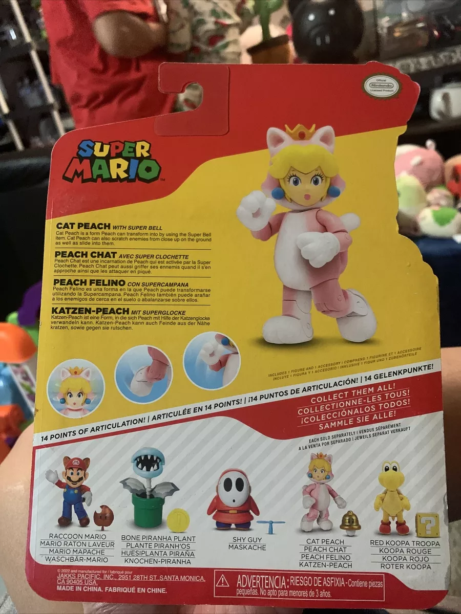 A Jakks Pacific Super Mario 4” Cat Toad has reportedly been listed