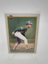 1990 Bowman Baseball-#457 Rickey Henderson