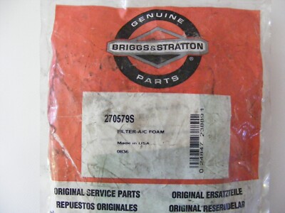 Briggs Stratton Original Luftfilter SABO / WOLF /  TORO 3 & 3,5 PS  Art. 270579S