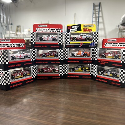 MATCHBOX SUPER STARS NASCAR RACING BOXED 1/64 COLLECTION