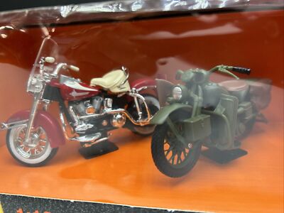 Harley-Davidson Maisto製 1/18 ミニチュアバイク 1:18 Maisto Harley Davidson Motorcycle Collection II 5 Bikes