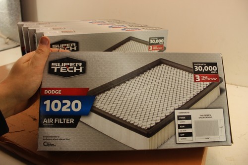 New Supertech Dodge 1020 Air Filter OEM *(Quantity: 6) Lot #2 - Picture 10 of 11