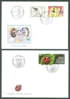 Switzerland P20 Insects - Circus Clown Costumes - 2 FDC 2002
