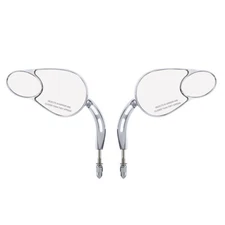 Split Vision Mirrors For Harley Touring Electra Glide Street Glide Road King NEW