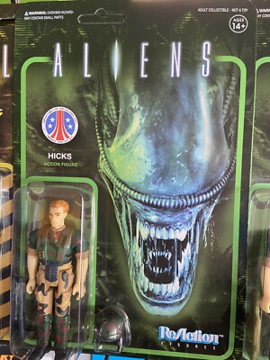 Hicks Aliens ReAction Figure - Colonial Marines  Super7