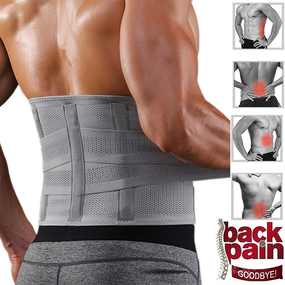 Rückenbandage Rückenstütze Rückengurt Stabilisator Lendenwirbelstütze Gürtel Gym