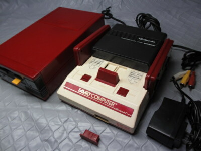Nintendo Famicom NES console AV MOD Disk System Set Working New Belt ...