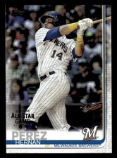 2019 Topps #617 Hernan Perez All-Star Game Foil Stamp Extra 35% Off 4+