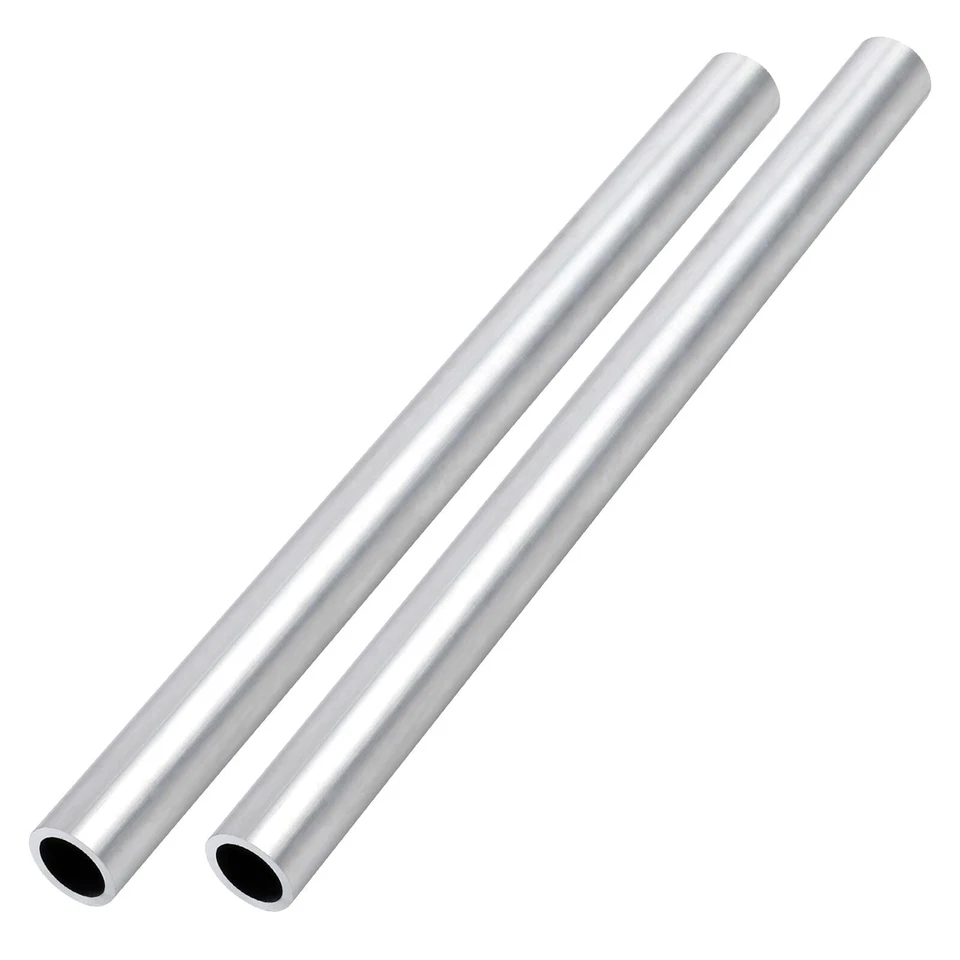 Alurohr Aluminium Rundrohr Rohr Alu Rohre Aluprofil Länge 300mm AD 32mm Bis 65mm - Bild 3 von 4