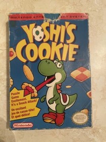 Yoshi's Cookie (Nintendo Entertainment System, 1993) NES CIB Complete TESTED