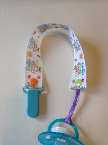Handmade Pacifier Holder - Love, Heart, Family, Sunshine, Princess, Religious - Picture 23 of 50