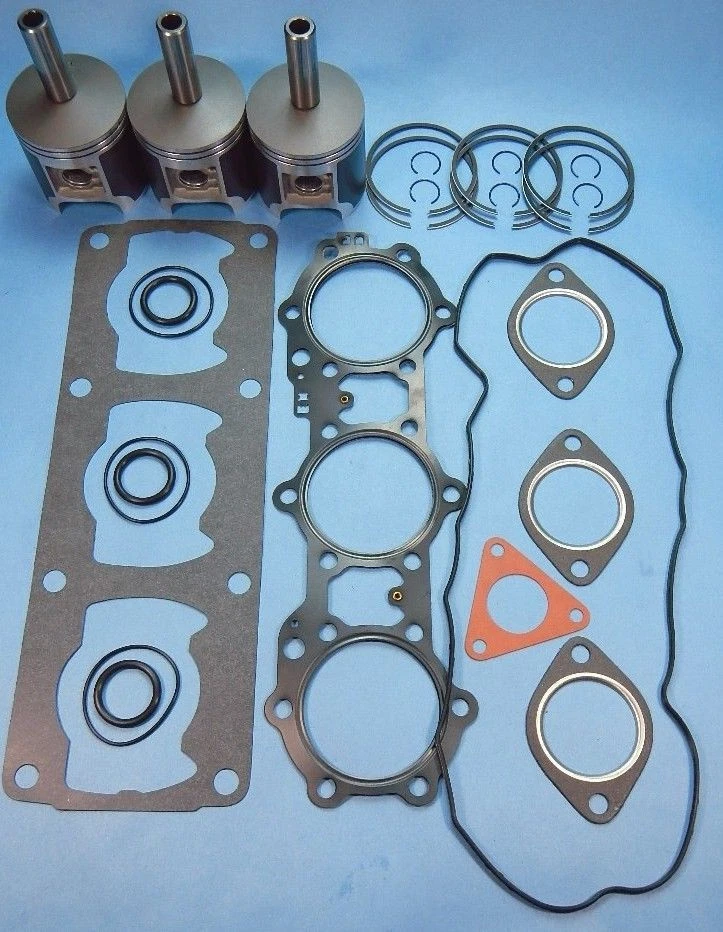 НОВЫЙ POLARIS 600 ТРОЙНОЙ ПОРШНИ ВЕРХНИЙ КОНЕЦ ПРОКЛАДКА НАБОР 1995-2000 95-00 XC XCR XLT SP - Изображение 2 из 4