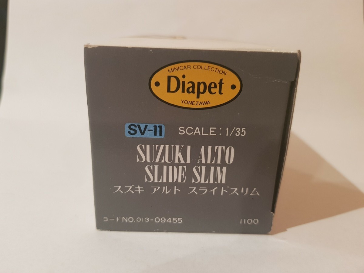 DIAPET YONEZAWA TOYS - SUZUKI ALTO SLIDE SLIM [GREY] NEAR