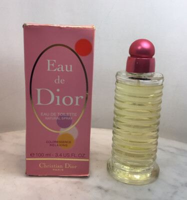 CHRISTIAN DIOR Eau De Dior Coloressence Relaxante EDT 3.4 oz 100ml