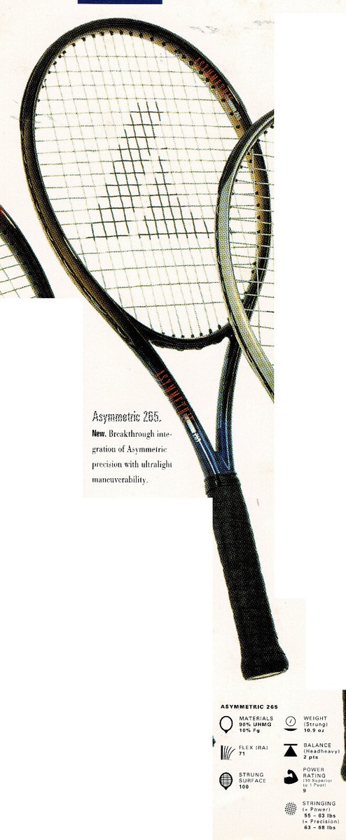 kenken94 4-1/2 Vintage Unused 1990's ProKENNEX ASYMMETRIC 265 Tennis