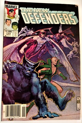 The New Defenders #125 Marvel Comics November 1983 Angel Ice Man Join Team