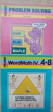 Lot of 5 Math Workbooks Grades 3-4, 4-8 Homeschool: Milliken, Scholastic, Troll