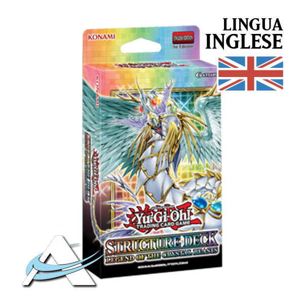 Structure Deck Leggenda delle Bestie Cristallo • Mazzo INGLESE • SDLC YUGIOH