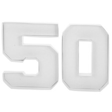 2 Pcs Cardboard Numbers to Fill Cut Out Fillable Digital Candy Box