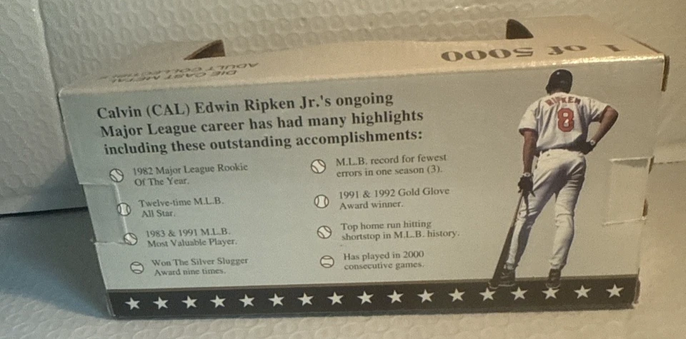 ¡Nuevo en caja! Dodge Bank Cal Ripken Jr 1936 1 de 5000 diecast coleccionable Foto 2 de 4