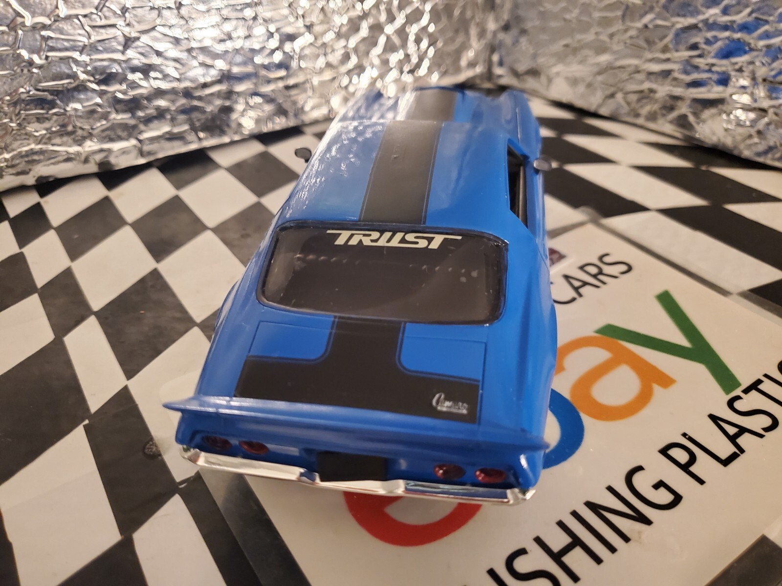 BUILT MODEL CAR AMT 1970 BALDWIN MOTION CAMARO SHELF READY SUPER NICE