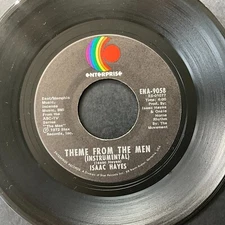 Isaac Hayes, Theme From The Men / Type Thang, 7" 45rpm, Vinyl VG+