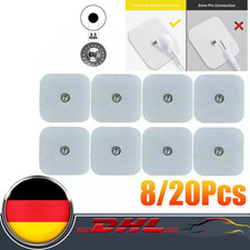 8/20 X Elektroden Pads Nachkaufset für Sanitas SEM 40/41/42/43/44 EMS TENS-Gerät