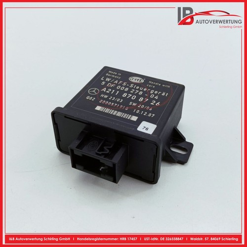 MERCEDES BENZ R-KLASSE W251, V251 R280 Steuergerät LW/AFS A2118708726 HELLA