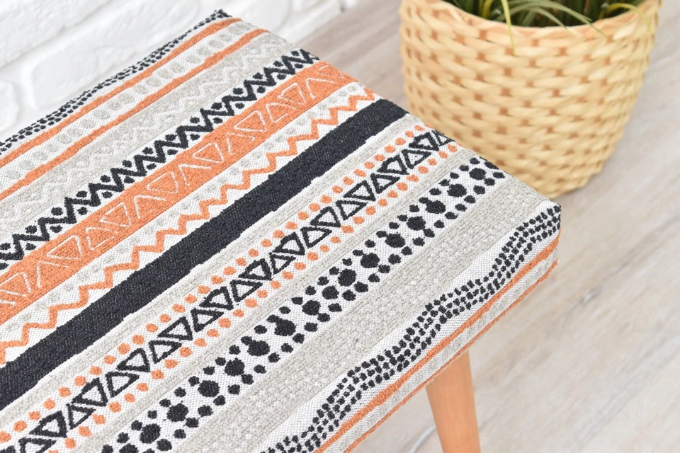 Handmade Wooden Stool - Modern Versatile Design - Durable Craftsmanship - Bench - Image 4 of 4