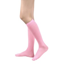 Womens Cotton Knee Striped Socks Performance Calf Socks JK Summer Mid Tube Socks