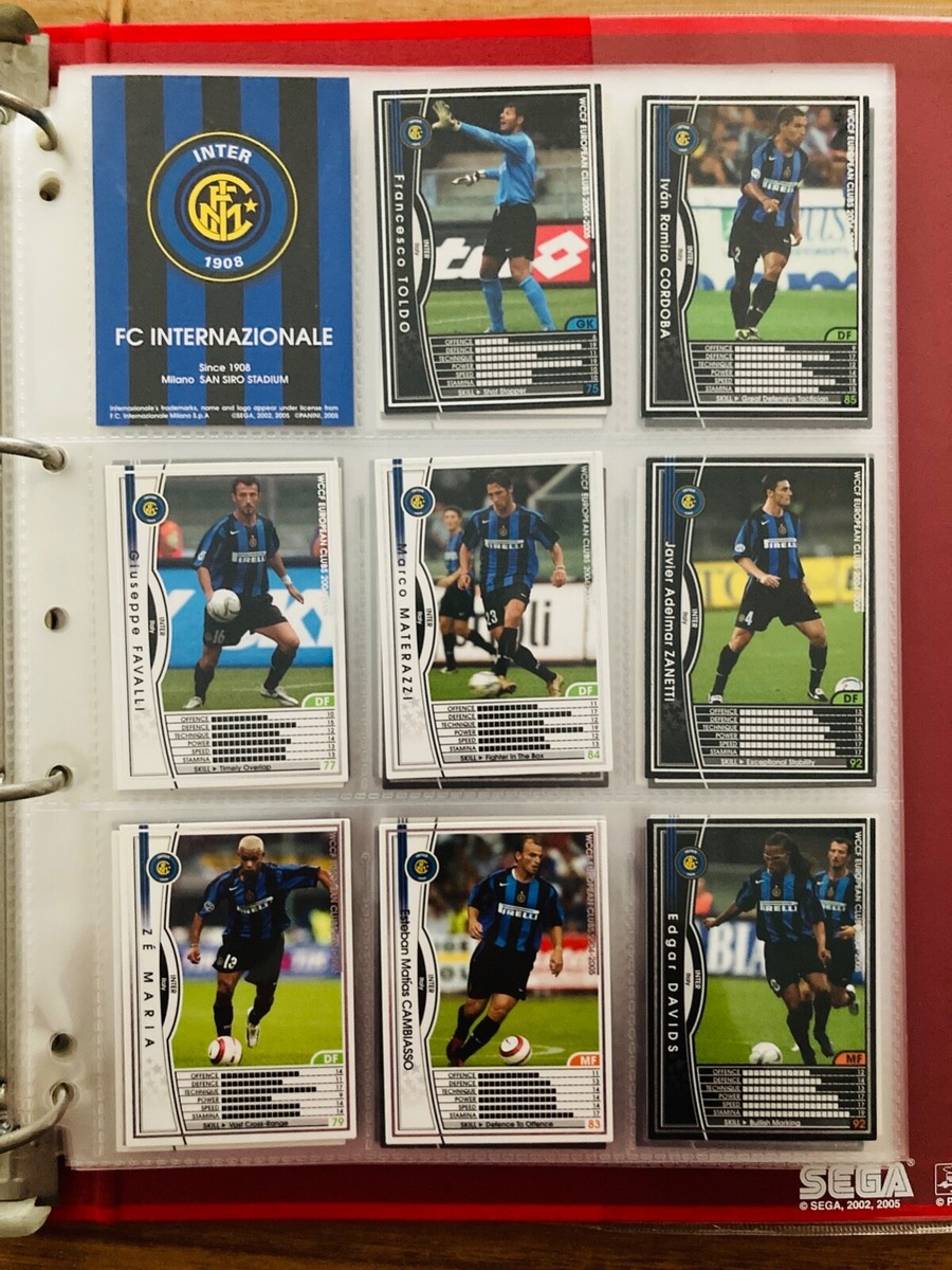 WCCF  2004～2005 2004-05 Panini SEGA WCCF European Clubs Complete Black&White