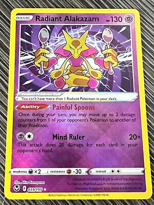 Radiant Alakazam, Silver Tempest, TCG Card Database