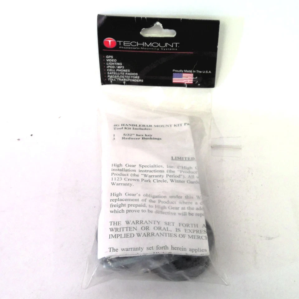 Techmount Handlebar Mount Kit Basic 7/8 -1.25" Bar 4402-0323 4-30912 - Image 3 of 3