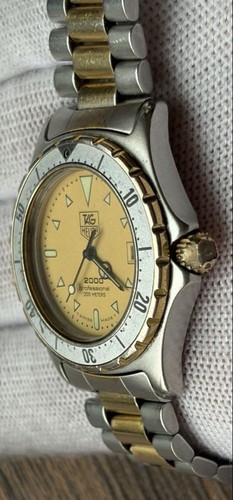 TAG Heuer Professional 974.013 Men's Quartz Round Silver W35mm Analog - Picture 5 of 24