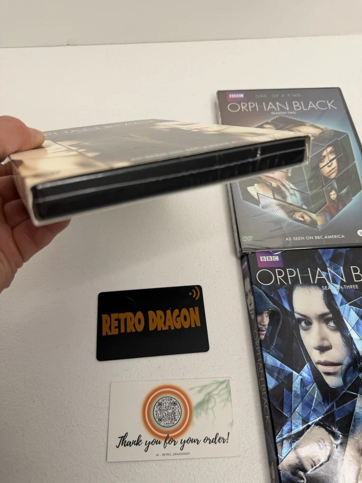 ORPHAN BLACK Seasons 1-3 (DVD) 2 lot BBC Series Sci-Fi Fast Shipping - Image 2 of 4