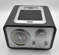 Crosley Tabletop AM/FM Radio iPod Dock, AUX In, Line Out, and Power Adapter