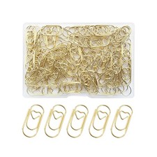 100 Pack Love Heart Shaped Paper Clips, Mini Paperclips Papers Mini papercl...