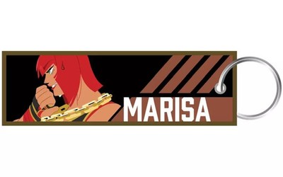 Marisa Flight Tag Schlüsselanhänger Street Fighter 6 Sammlerstücke