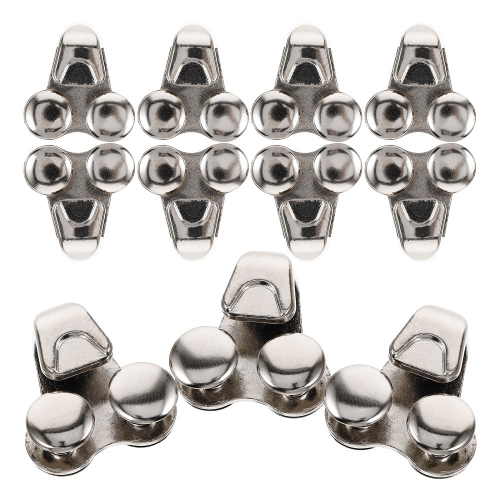 APL 20 pezzi ganci per lacci per scarpe fibbie ganci per stivali ganci per stivali raccordi per lacci