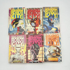 Isaac Asimov's Robot City Books 1-6 PB Set Ace Books 1987 Sci-Fi Robots