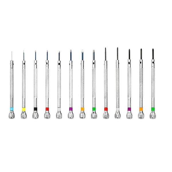 13Er Uhrwerk Werkzeug Reparatur Schraubendreher Set Profi Set-image