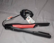 Revlon One Step Air Straight 2-in-1 Hair Dryer Brush & Straightener Flat Iron