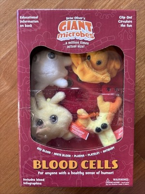 GIANT MICROBES-BLOOD CELLS THEME BOX-Antibody Plasma Platelet Red & White Blood