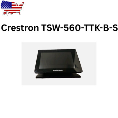 Crestron TSW-560-TTK-B-S  5 in. Touch Screen  Black w/ Stand