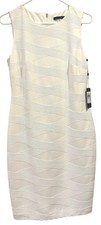 Tommy Hilfiger Textured Sleeveless Sheath Dress Size 6 New!