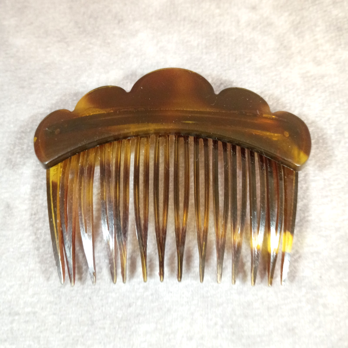 Vintage Goody Tortoise Shell Hair Comb Set – 2 Side Combs 