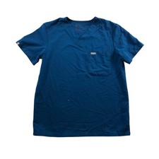 FIGS Technical Collection Mens Leon One-Pocket Scrub Top Blue Small S
