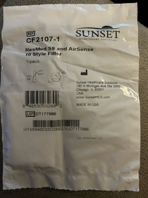 Lot of 5 ResMed S9 and Airsense 10 Style Filter