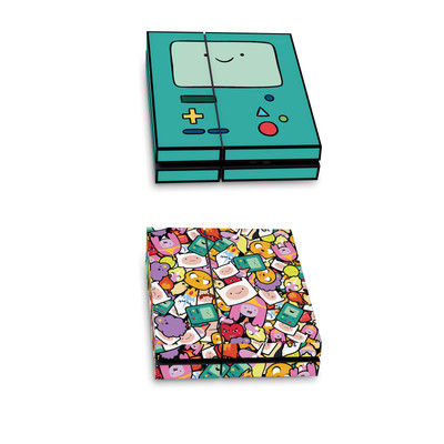 OFFIZIELLE ADVENTURE TIME GRAPHICS VINYL SKIN FOR SONY PLAYSTATION 4 PS4 CONSOLE