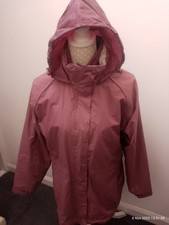 Lilac 2 In One Fleece And Rain Coat By Regatta Size 10